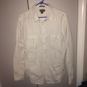 Helix Athletic Fit longsleeve button down white L